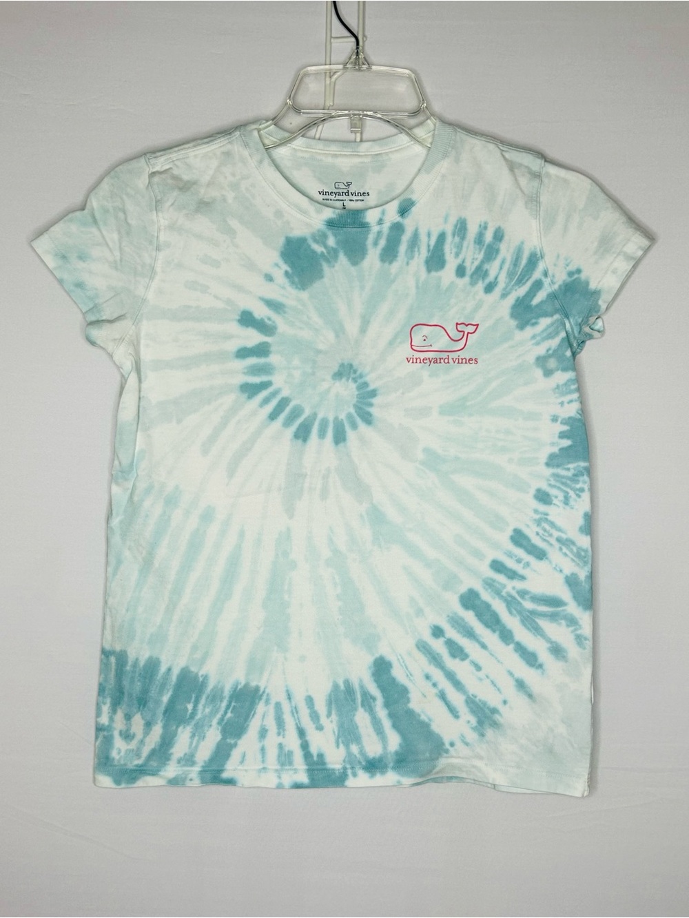 Vineyard Vines Blue Tie-Dye Whale T-Shirt